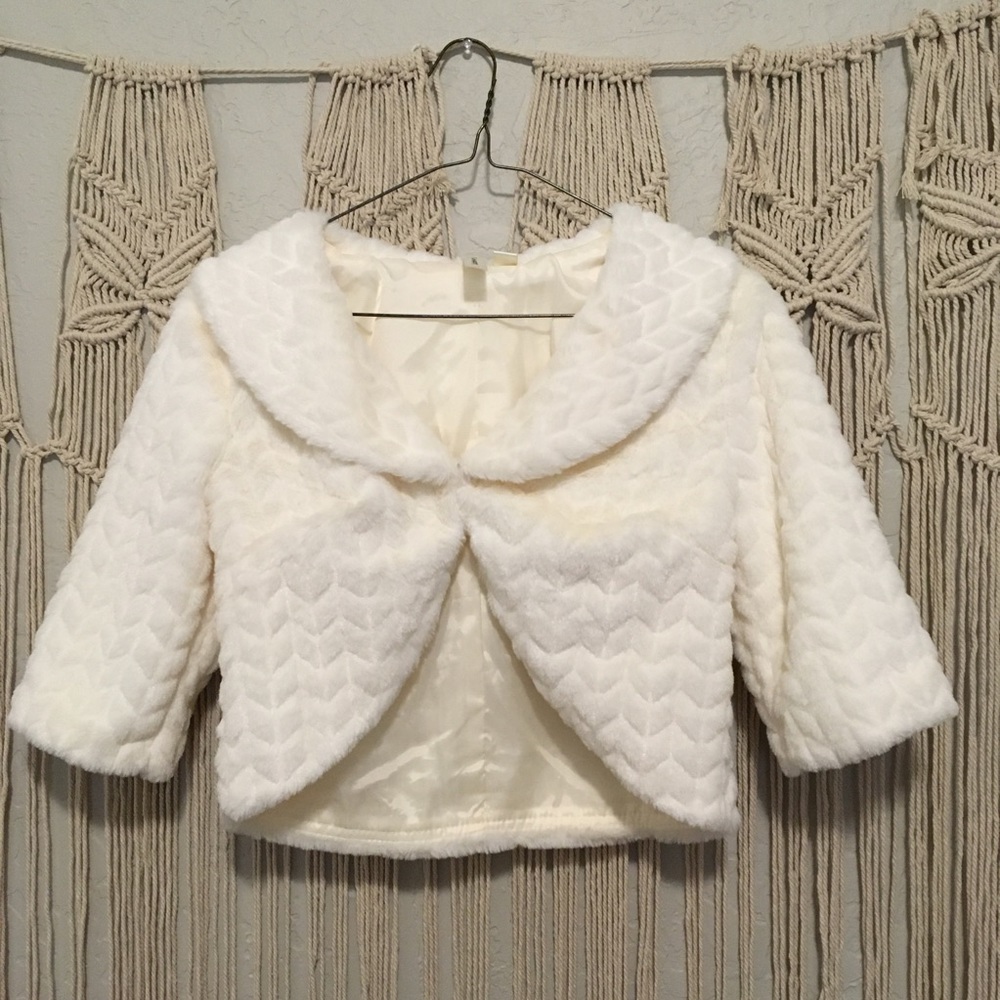 TACERA Mini Mink Fur Coat